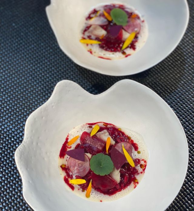 🌸🌿🌾
Un peu de couleurs dans nos assiettes! 

#cuisine #produitsmagiques #couleurs #hiver #restaurant  #lulurouget