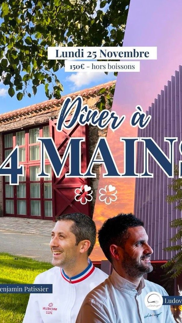👨🏻‍🍳🤝🏻👨🏻‍🍳
[4 mains et plus…]

C’était lundi soir dernier, c’était chouette, c’était simple, c’était de la Cuisine!!!

Merci à nos 2 équipes respectives pour ces échanges intéressants, merci à nos chers clients communs et merci à Benjamin et Audrey pour leur accueil …
🙏🏼😃

#cuisine #échange #4mains #partage #ensemble #produitsmagiques #flacons #restaurant #lachabotterie #lulurouget #benjaminpatissier #mof